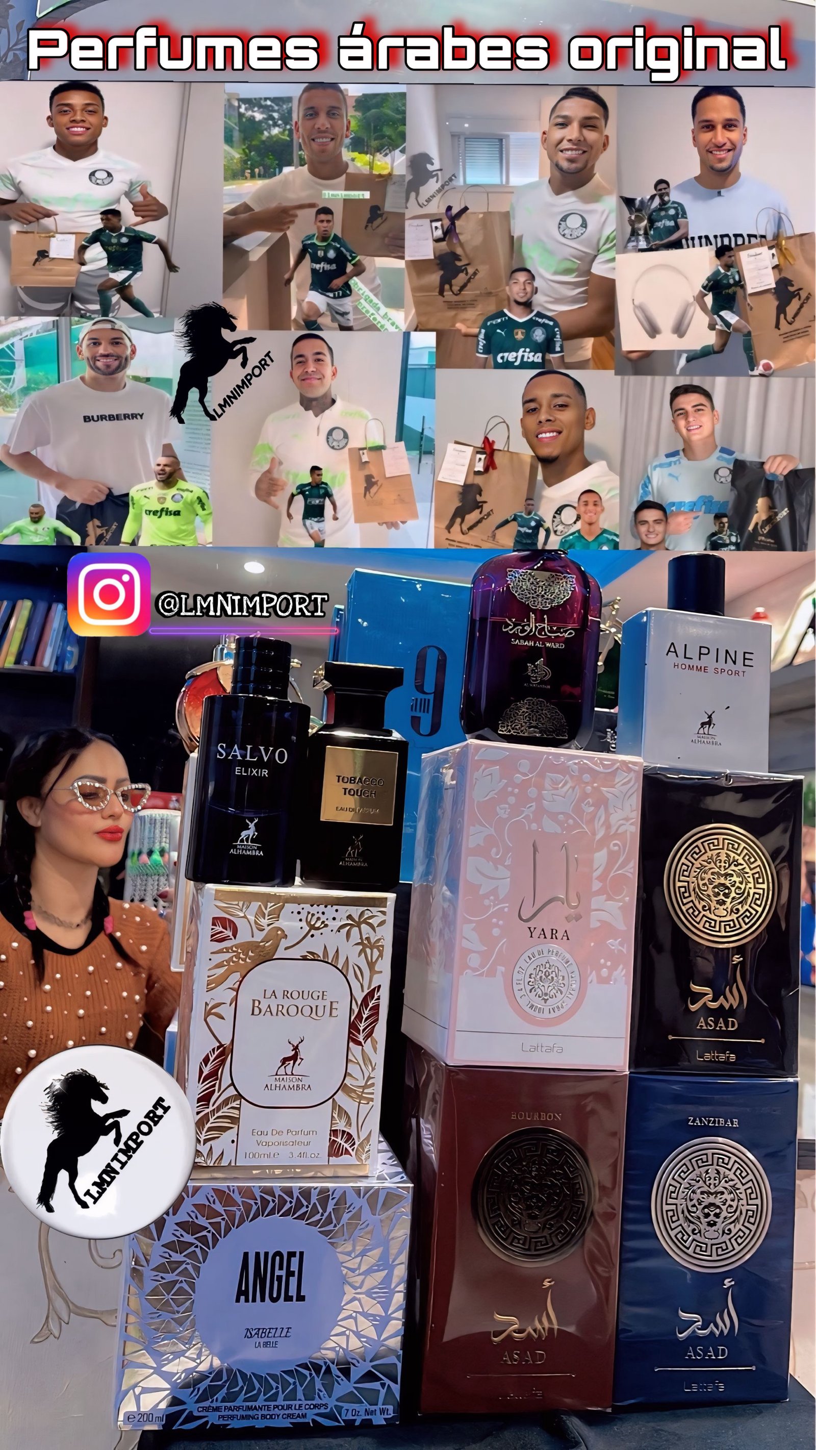 Perfumes importados e cremes importados  Árabes e de grifes originais